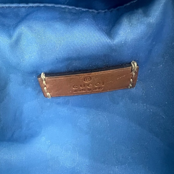 GUCCI GG Canvas Tote Bag Blue - Picture 4 of 16